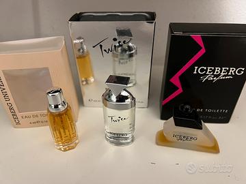 3 Mignon profumo Iceberg vintage