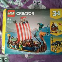 LEGO Creator 31132 Nave Vichinga 3 in 1