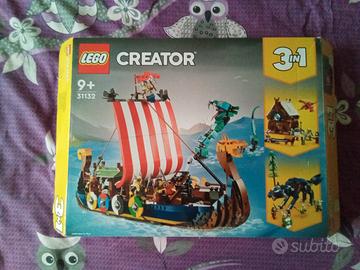LEGO Creator 31132 Nave Vichinga 3 in 1