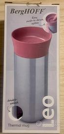 Tazza thermos Leo Berghoff colore rosa