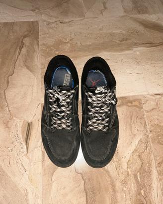 JORDAN 1 LOW TRAVIS SCOTT NERE