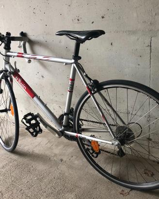 Bicicletta da corsa BTWIN + Rulli Home Trainer