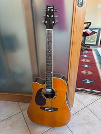 Chitarra acustica mancina Ashton