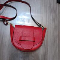 Borsetta in vera pelle rossa
