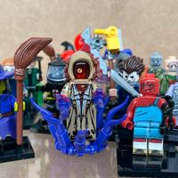 Lotto personaggi minifigure compatibili Lego