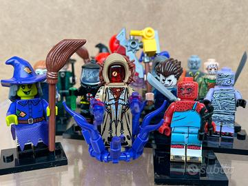 Lotto personaggi minifigure compatibili Lego