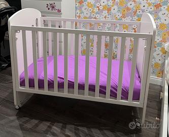 Culla/Lettino Interbaby + Materasso Aloe Vera