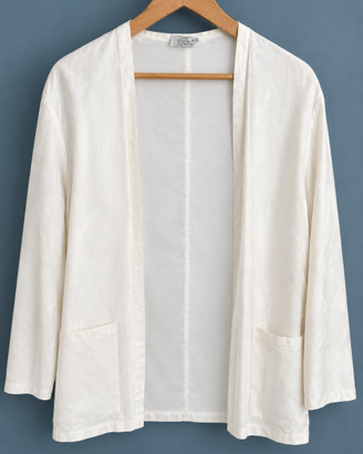 Giacca Kimono Vintage Pierre Cardin Bianca