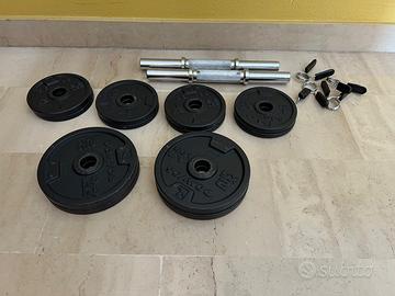 Kit panca, pesi e manubri