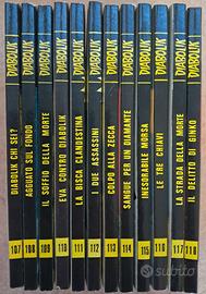 Diabolik Swiisss dal numero 107 al 118