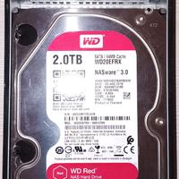 N.3 - Hard Disk WD Red WD20EFRX 2TB – NASware 3.0