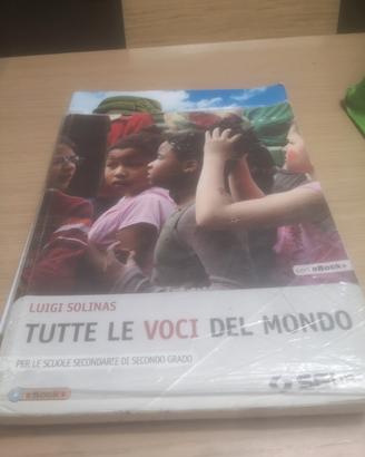libro scolastico Tutte le voci del mondo 