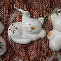 3 animali ceramiche decorative da appendere