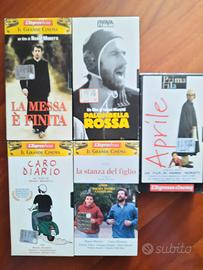 vhs videocassette originali  nanni moretti