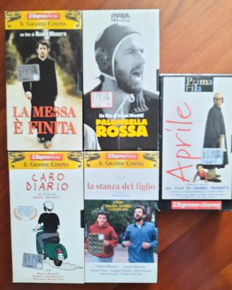 vhs videocassette originali  nanni moretti