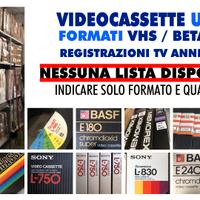 Videocassette usate