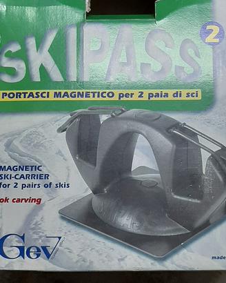 Porta sci magnetico 