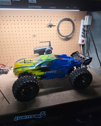monster truggy 1/10 scoppio completa