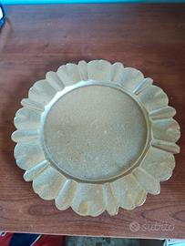 centrotavola con frutta in vetro