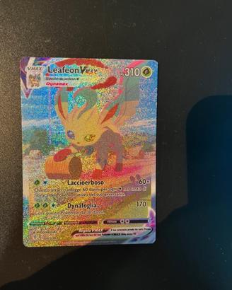 Carta pokémon Leafeon Vmax Alt.  Art.