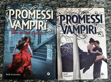 Lotto 2 Libri Promessi Vampiri Beth Fantaskey ITA