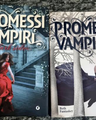 Lotto 2 Libri Promessi Vampiri Beth Fantaskey ITA