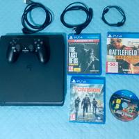 ps4 slim con giochi 