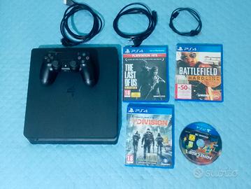 ps4 slim con giochi 