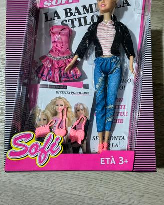 Bambola stilosa sofi,in confezione originale,nuova