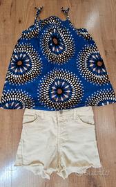 Set 4/5 pantaloncini canotta Batik BabyGap