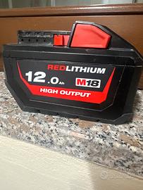 Batteria Milwaukee m18 12ah