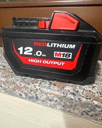 Batteria Milwaukee m18 12ah