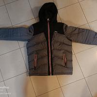 giacca + pantalone sci + muffole 