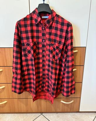 Camicia a quadretti rosso- nero