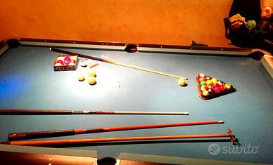 tavolo da biliardo completo 