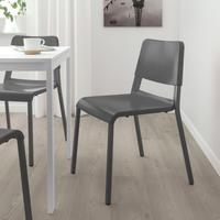 Set 6 Sedie IKEA Teodores – 3 Bianche + 3 Nere