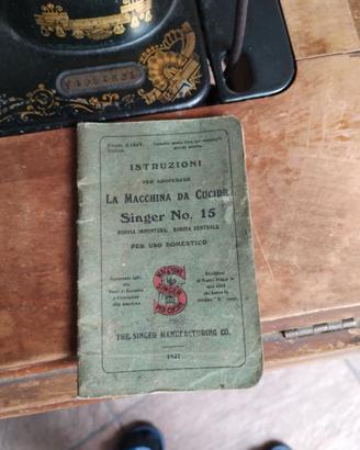 Macchina da cucire Singer anno 1927