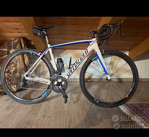 Bici da corsa Specialized cerchi carbonio TG 52