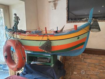 barca per allestimento ristorante o pescheria 