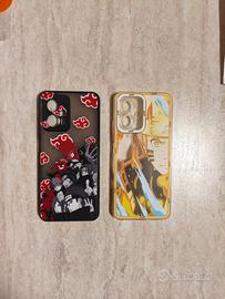 Cover 2 pezzi tema "Naruto" per Xiaomi Poco X4 GT.