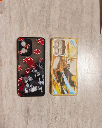 Cover 2 pezzi tema "Naruto" per Xiaomi Poco X4 GT.