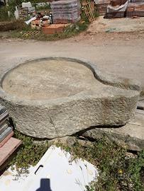 Antica pietra mulino frantoio