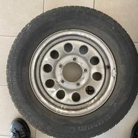 Tre cerchi in ferro R15 x suzuki jimny