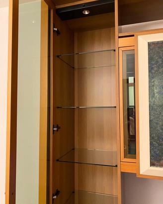 CREDENZA SOGGIORNO LEGNO MASSELLO 