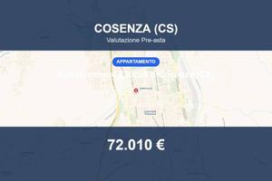 Immobile in asta di 122 m² a Cosenza