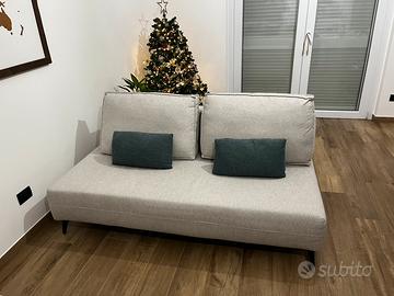 Divano design schienali spostabili 100x180x40