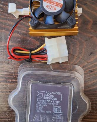 AMD Am486 DX4-100 - Logo Win95 - Kit Dissipatore