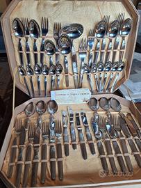 servizio posate Abert da 12 in scatola originale