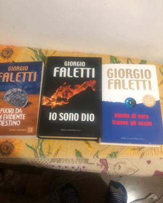 Lotto 3 libri Giorgio Faletti