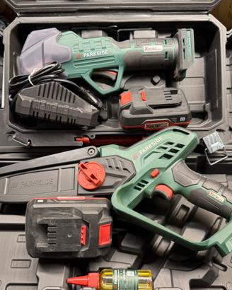 KIT POTATURA PARKSIDE FORBICE E TAGLIARAMI 20V